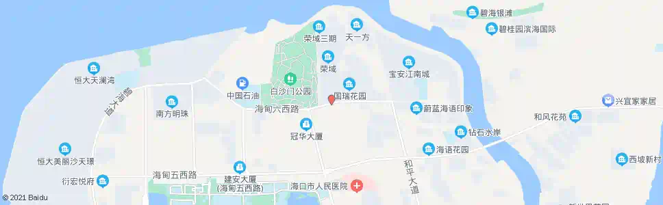 海口荣域小区_公交站地图_海口公交_妙搜公交查询2025