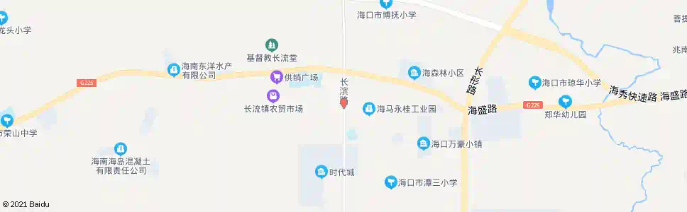 海口美德村_公交站地图_海口公交_妙搜公交查询2025