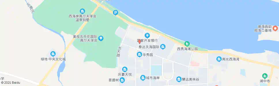 海口长信花园_公交站地图_海口公交_妙搜公交查询2025