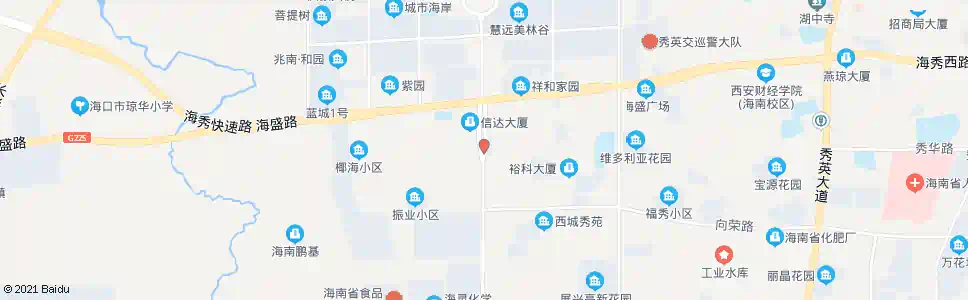 海口港澳大道_公交站地图_海口公交_妙搜公交查询2025