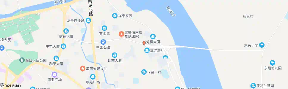 海口流水坡_公交站地图_海口公交_妙搜公交查询2025