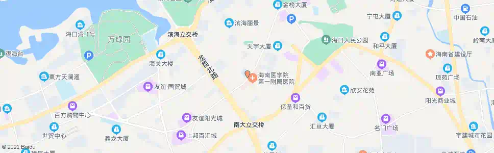 海口第一看守所_公交站地图_海口公交_妙搜公交查询2025