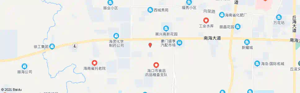 海口澳美华制药_公交站地图_海口公交_妙搜公交查询2025