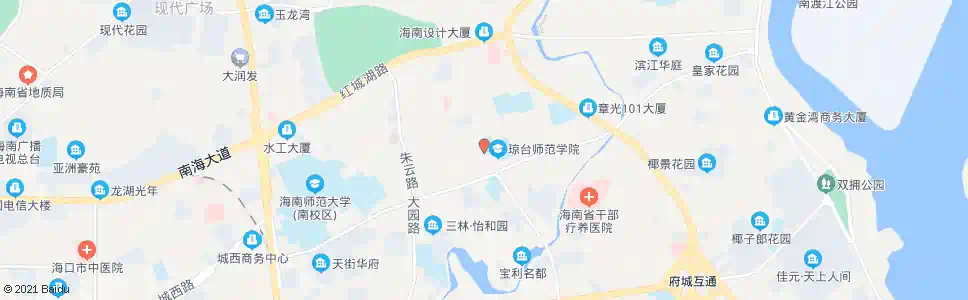 海口琼台师院_公交站地图_海口公交_妙搜公交查询2025