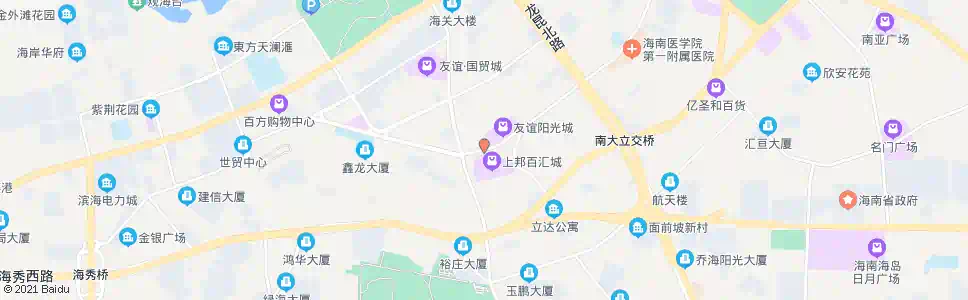 海口嘉华名都_公交站地图_海口公交_妙搜公交查询2025