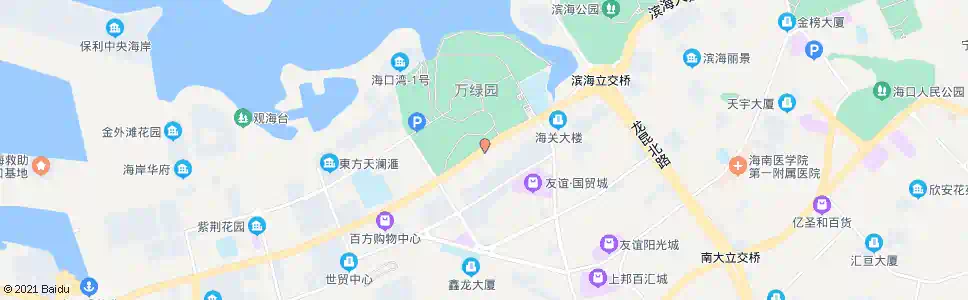 海口国贸三横路口_公交站地图_海口公交_妙搜公交查询2025