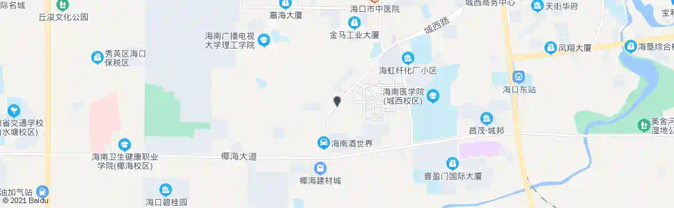 海口海南科技院_公交站地图_海口公交_妙搜公交查询2025