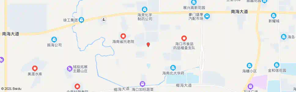 海口京润珍珠_公交站地图_海口公交_妙搜公交查询2025