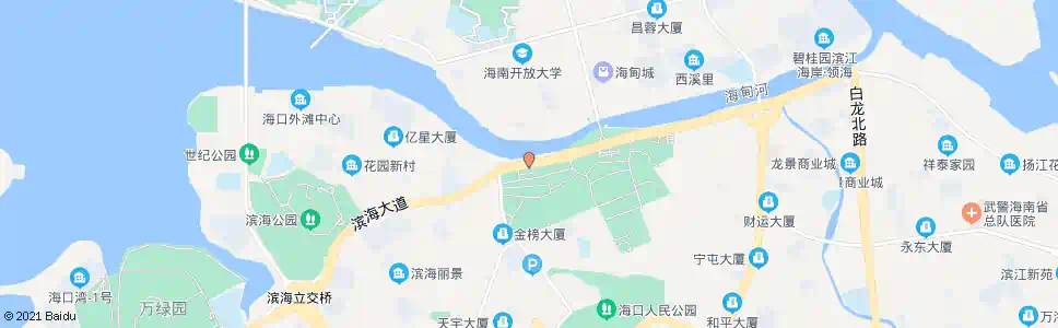 海口爱力大厦_公交站地图_海口公交_妙搜公交查询2025