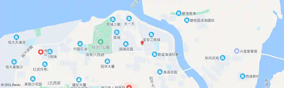 海口江南城_公交站地图_海口公交_妙搜公交查询2025