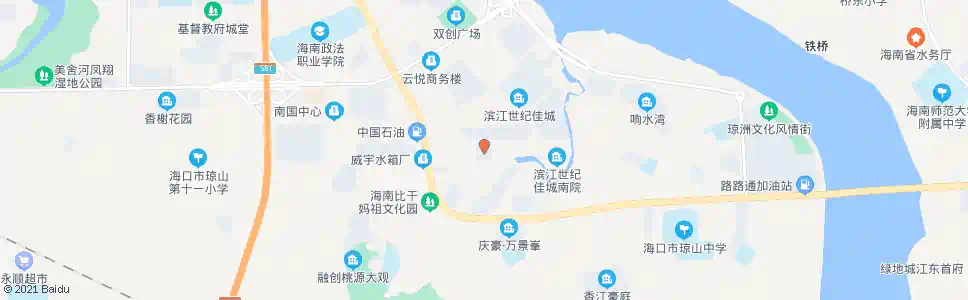 海口琼北车管所_公交站地图_海口公交_妙搜公交查询2025