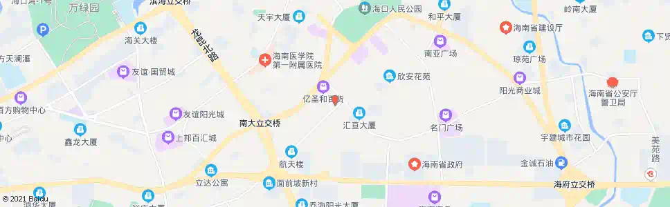 海口市劳动局_公交站地图_海口公交_妙搜公交查询2025