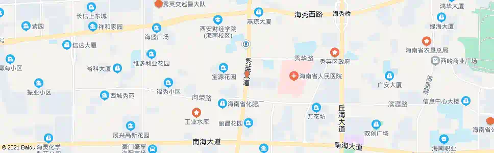 海口泓环广场_公交站地图_海口公交_妙搜公交查询2025