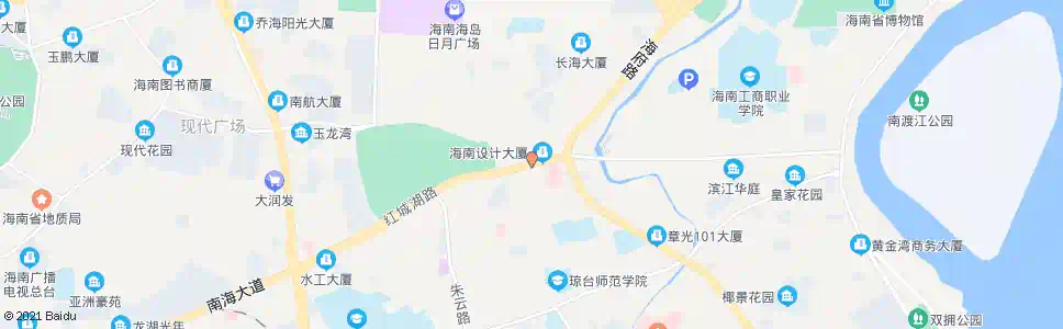 海口琼山党校_公交站地图_海口公交_妙搜公交查询2025