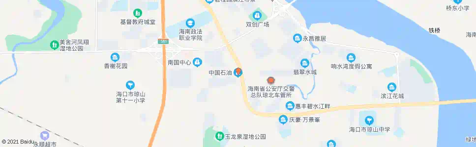 海口新大州大道_公交站地图_海口公交_妙搜公交查询2025