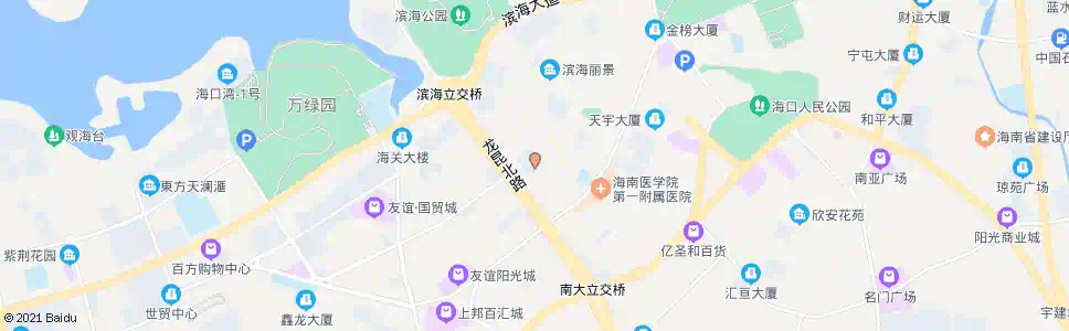 海口龙华区政府_公交站地图_海口公交_妙搜公交查询2025