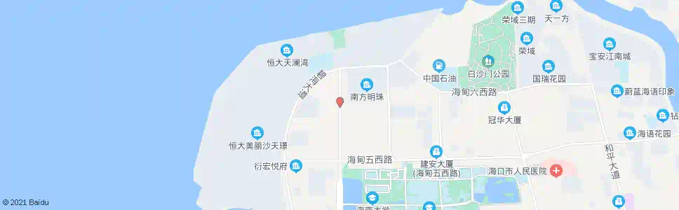海口世纪大道路口_公交站地图_海口公交_妙搜公交查询2025