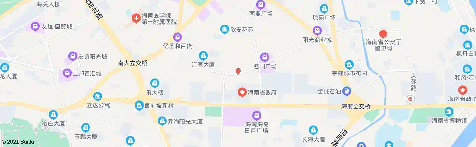 海口金银岛_公交站地图_海口公交_妙搜公交查询2025