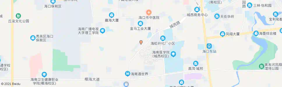 海口苍峄路口_公交站地图_海口公交_妙搜公交查询2025