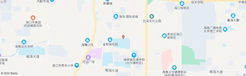 海口市一中高中部北门_公交站地图_海口公交_妙搜公交查询2025