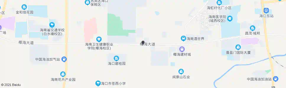 海口港昌物流_公交站地图_海口公交_妙搜公交查询2025