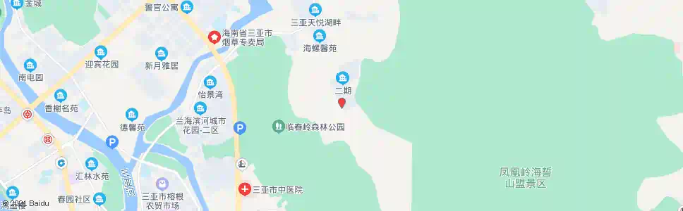 三亚海螺农场路口_公交站地图_三亚公交_妙搜公交查询2025