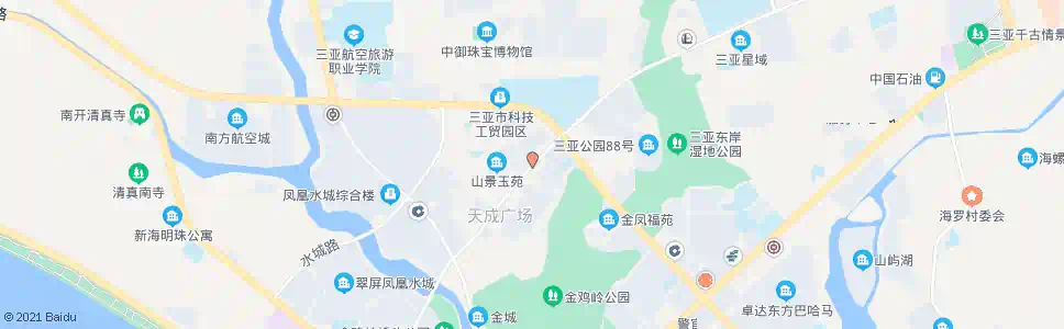 三亚金鸡岭社区_公交站地图_三亚公交_妙搜公交查询2025