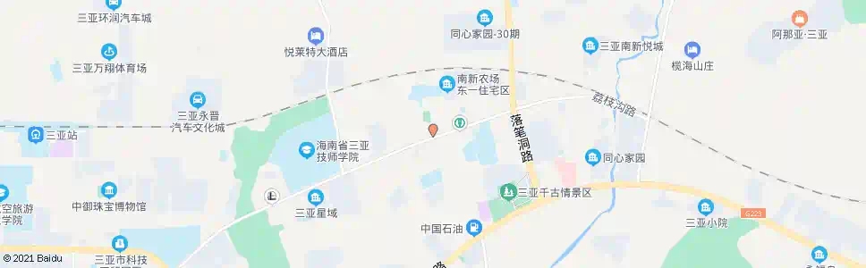 三亚农垦中专_公交站地图_三亚公交_妙搜公交查询2025