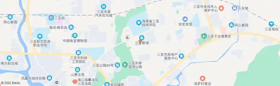三亚市五小_公交站地图_三亚公交_妙搜公交查询2025