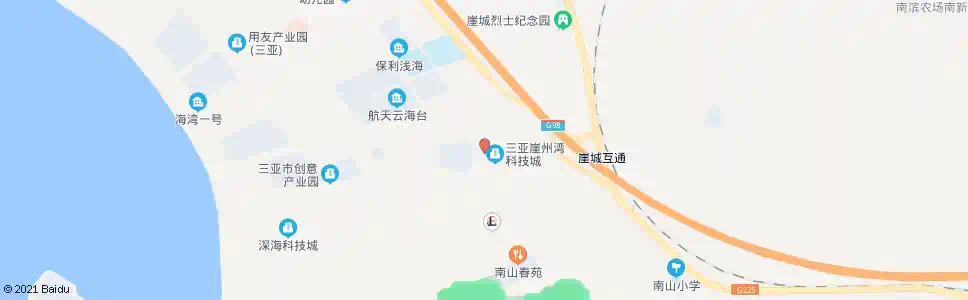 三亚海洋卫星站_公交站地图_三亚公交_妙搜公交查询2025