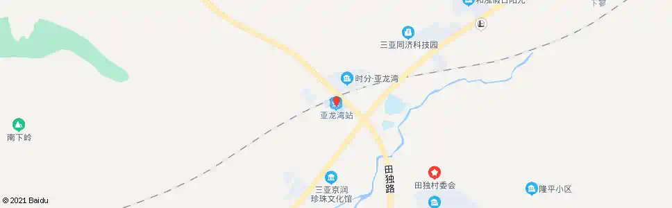 三亚亚龙湾路口_公交站地图_三亚公交_妙搜公交查询2025