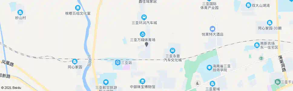 三亚金龙家具城_公交站地图_三亚公交_妙搜公交查询2025