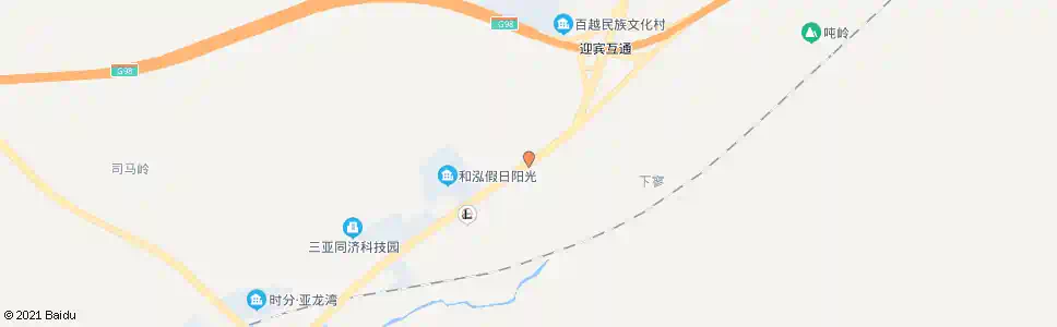 三亚上廖村路口_公交站地图_三亚公交_妙搜公交查询2025