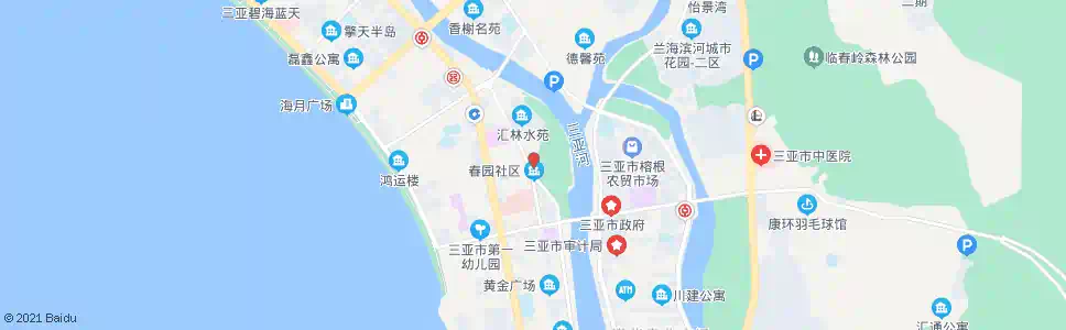 三亚新居派出所_公交站地图_三亚公交_妙搜公交查询2025