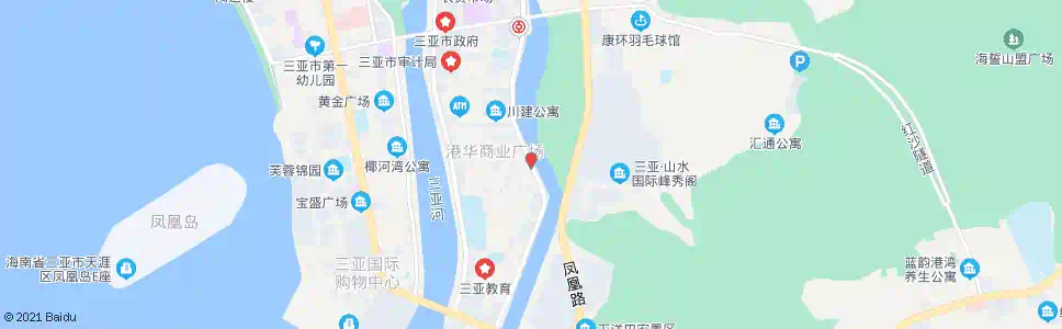 三亚港门村路口_公交站地图_三亚公交_妙搜公交查询2025