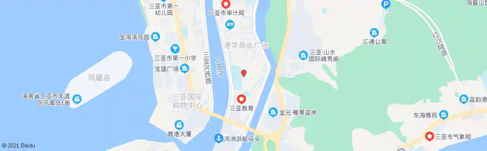三亚港门_公交站地图_三亚公交_妙搜公交查询2025