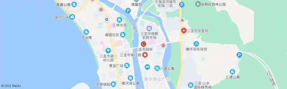 三亚市政府_公交站地图_三亚公交_妙搜公交查询2025