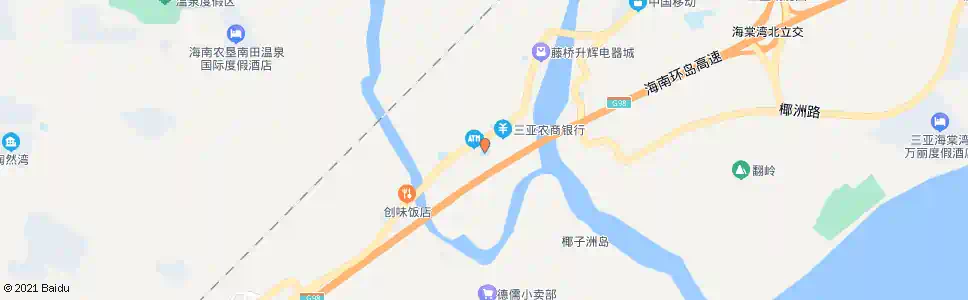三亚童星中学_公交站地图_三亚公交_妙搜公交查询2025