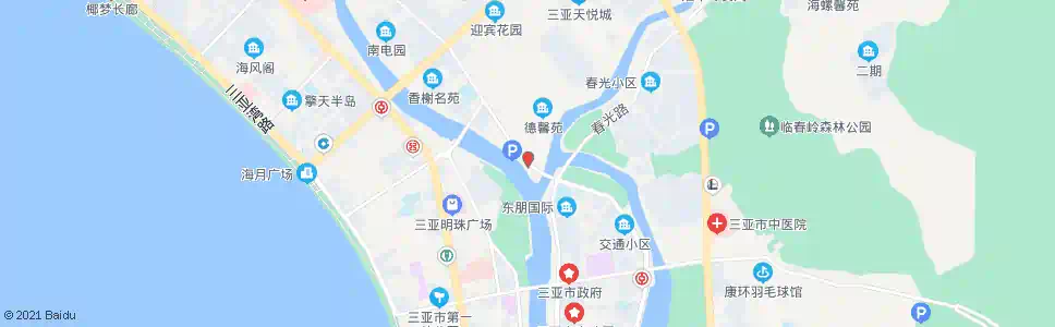 三亚月川老干区_公交站地图_三亚公交_妙搜公交查询2025