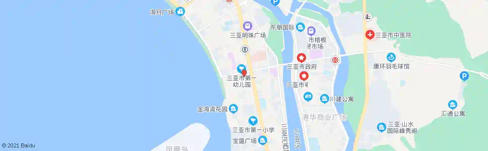 三亚水利大厦_公交站地图_三亚公交_妙搜公交查询2025