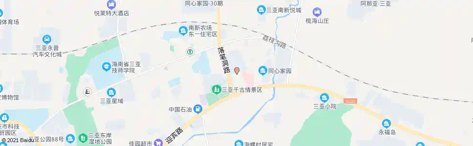 三亚同心家园_公交站地图_三亚公交_妙搜公交查询2025