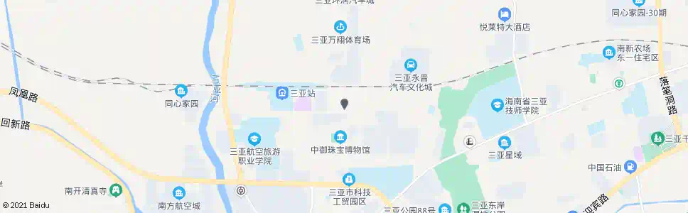 三亚工业园_公交站地图_三亚公交_妙搜公交查询2025