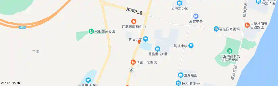 三亚林旺中学_公交站地图_三亚公交_妙搜公交查询2025