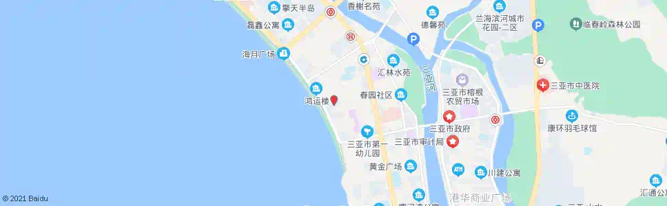 三亚团结街口_公交站地图_三亚公交_妙搜公交查询2025