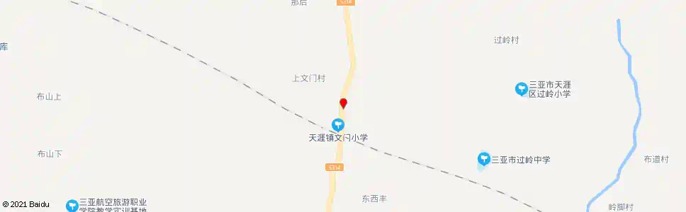三亚文门村委会_公交站地图_三亚公交_妙搜公交查询2025