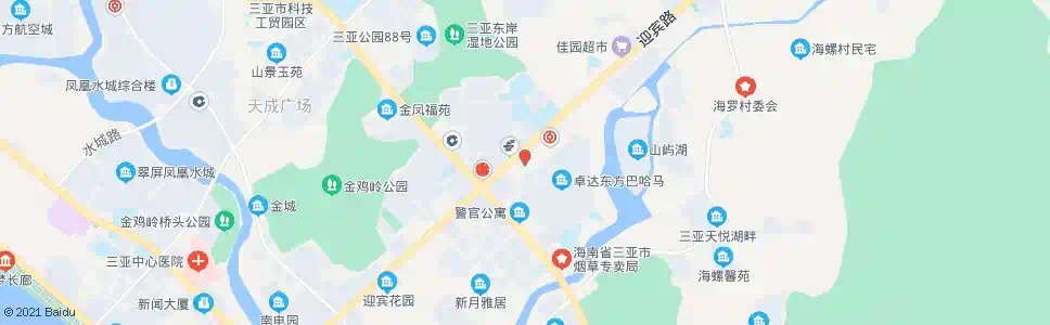 三亚市总工会_公交站地图_三亚公交_妙搜公交查询2025