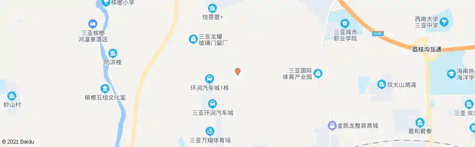三亚师部农场场部_公交站地图_三亚公交_妙搜公交查询2025