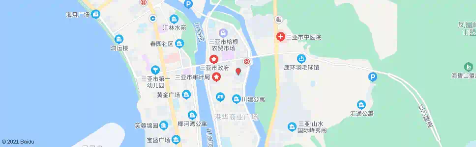 三亚第七小学_公交站地图_三亚公交_妙搜公交查询2025