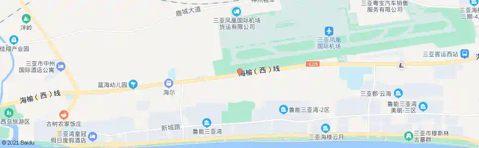 三亚梅村路口_公交站地图_三亚公交_妙搜公交查询2025