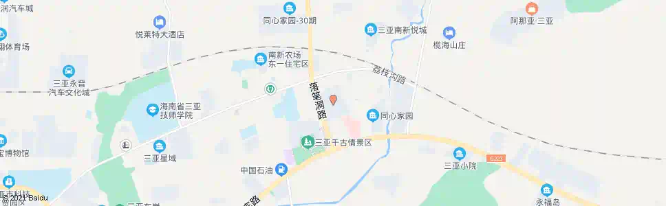 三亚同心家园三期_公交站地图_三亚公交_妙搜公交查询2025